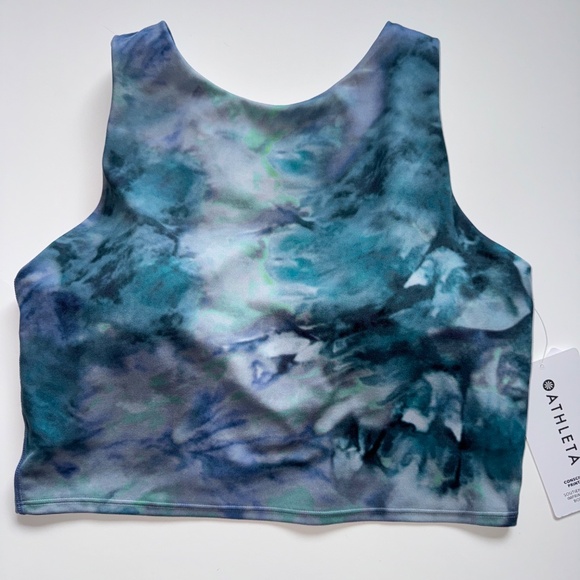 Athleta $64 Medium Conscious Crop Bra D-DD NWT - Picture 1 of 10